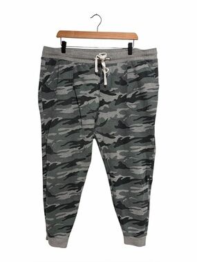 Ricki’s Women’s Camouflage High Rise Jogger Pants Elastic Waist Drawstring